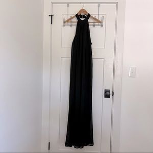 One One Six Halter Palazzo Wide Leg Jumpsuit